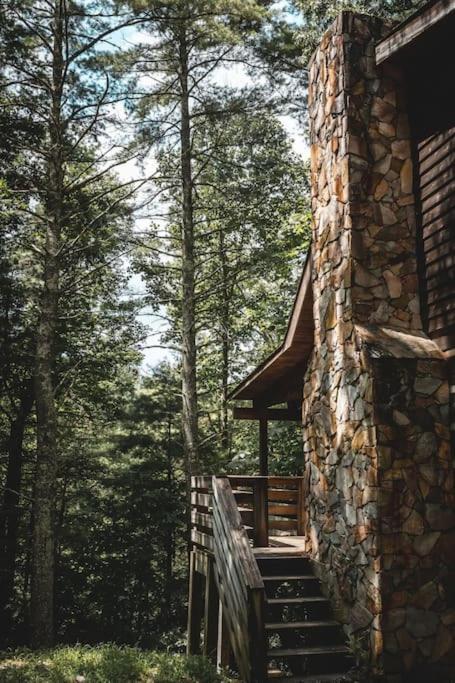 Deer Run Cabin At 36 North - Hot Tub Purlear Exterior foto