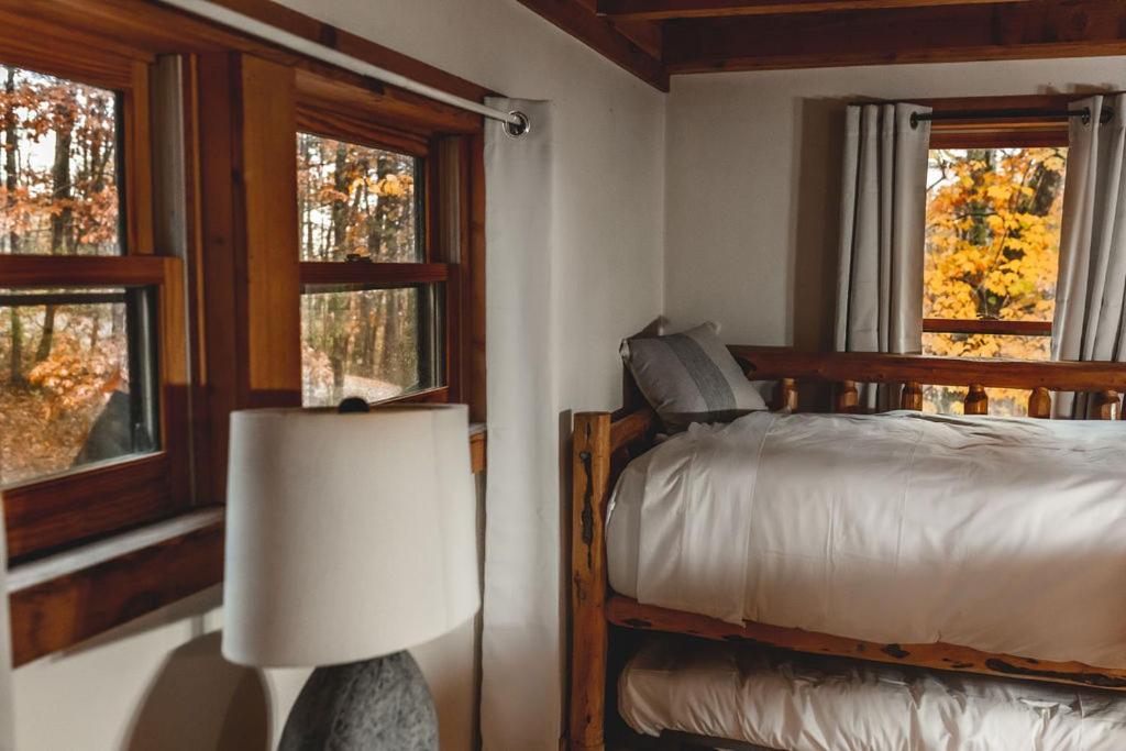 Deer Run Cabin At 36 North - Hot Tub Purlear Exterior foto