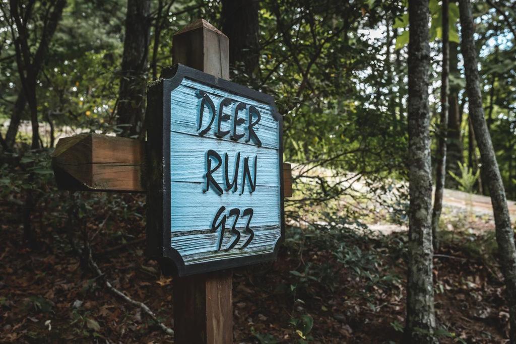 Deer Run Cabin At 36 North - Hot Tub Purlear Exterior foto